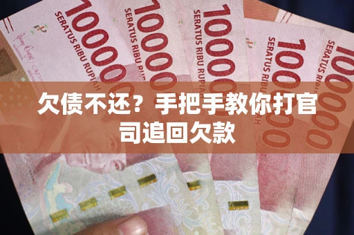 武汉欠债不还？手把手教你打官司追回欠款