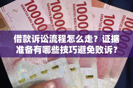 武汉借款诉讼流程怎么走？证据准备有哪些技巧避免败诉？