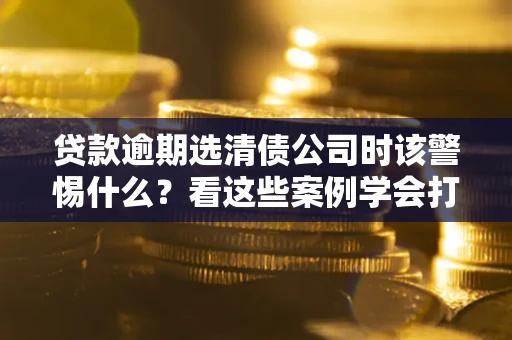 武汉贷款逾期选清债公司时该警惕什么？看这些案例学会打翻身仗