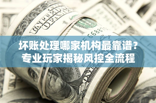 武汉坏账处理哪家机构最靠谱？专业玩家揭秘风控全流程