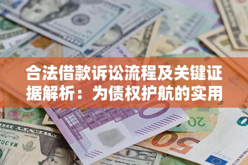 武汉合法借款诉讼流程及关键证据解析：为债权护航的实用指南