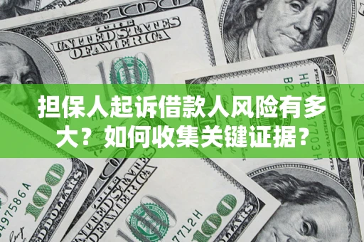 武汉担保人起诉借款人风险有多大？如何收集关键证据？