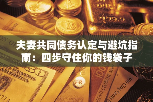 武汉夫妻共同债务认定与避坑指南：四步守住你的钱袋子