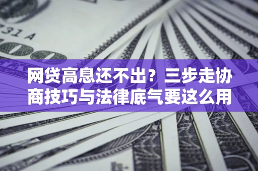 武汉网贷高息还不出？三步走协商技巧与法律底气要这么用