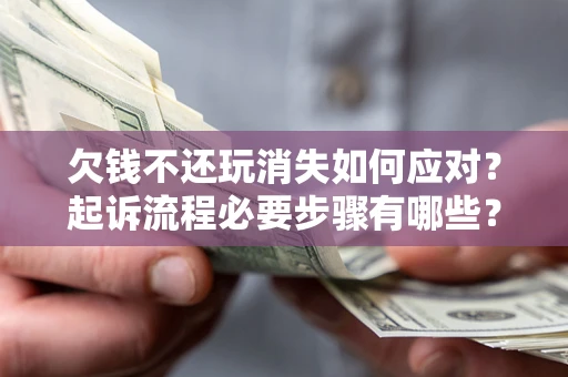 武汉欠钱不还玩消失如何应对？起诉流程必要步骤有哪些？